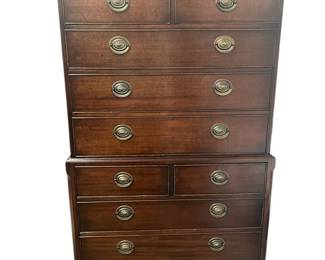 Tall Mahogony Chest of Drawers