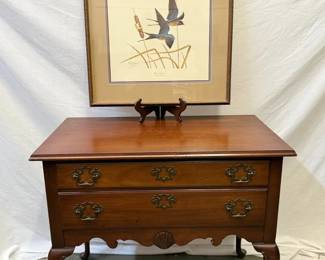 Mahogany Low Boy Bird Art Print