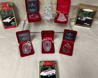 Waterford, Chicly And Hallmark Star Trek Ornaments