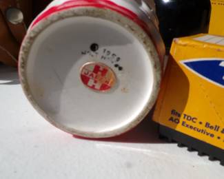 Howard Holt and Date on Bottom of Santa Pitcher