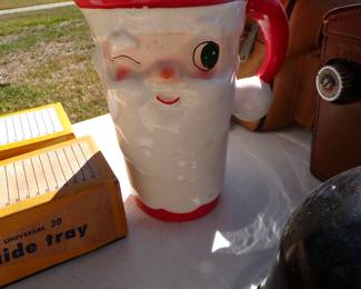 Howard Holt 1959 Winking Santa Pitcher
