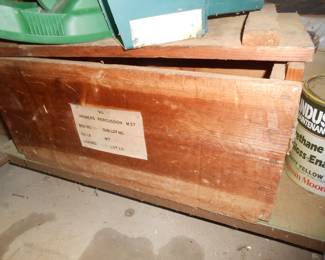 Wooden Military Crates