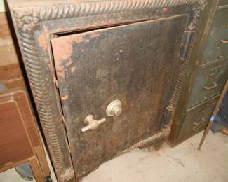 Vintage Hall Safe with Combination