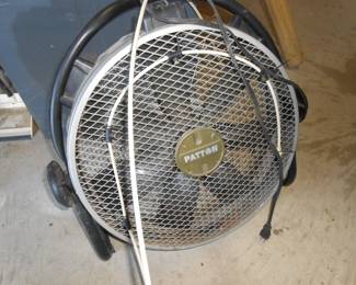 Fan with Misting Tube