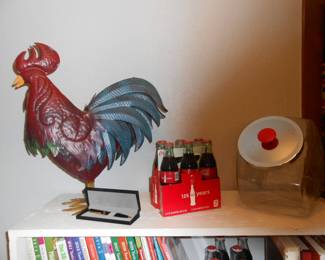 Rooster   Coke 6 Pack    Candy Jar