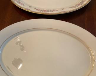 Lenox China, two 16” oval platters