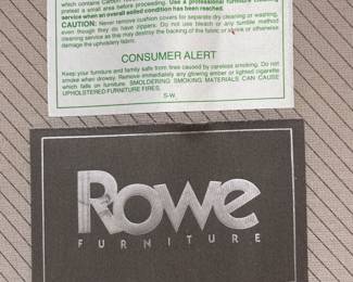 Rowe Furniture sofa