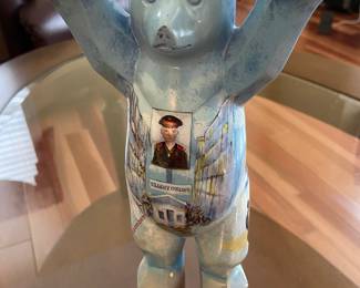 The Berlin Bear commemorating the Fall of the Berlin Wall in 1989