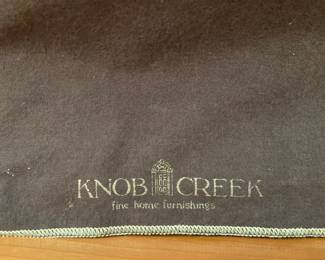 Knob Creek fine home furnishings, two lined drawers