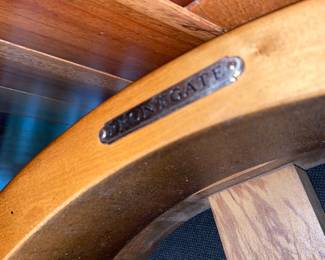 Frontgate swivel barstools, one of four