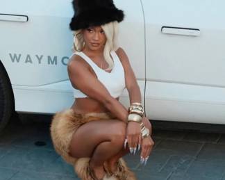 Saweetie rocking FGM BESPOKE! Head to toe!