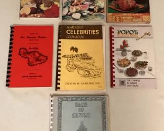 MFS038 Seven Vintage Local Style Cookbooks