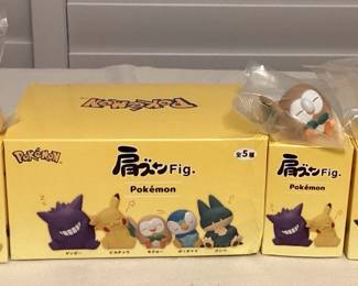 MFS018 Set Of Five Pokémon Vinyl Figures New