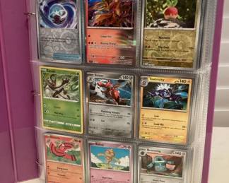 MFS022 Binder Full Of Over 800 Pokémon Trading Cards (A)