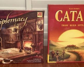 MFS046 Catan & Diplomacy Board Games New
