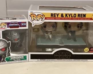 MFS042 Funko Pop! Star Wars & Turtles Of Grayskull Vinyl Figures New