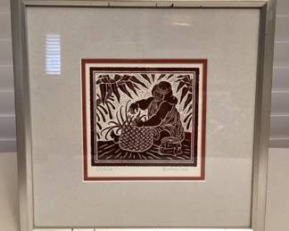 MFS088 Framed “Ulana” Picture By Dietrich Varez