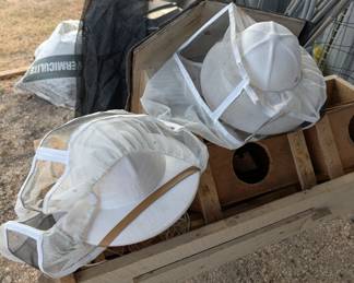 Bee hive and some equipment