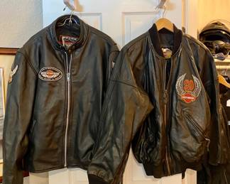 Harley Davidson leather motorcycle jackets