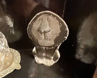 Mats Jonasson crystal paperweight 