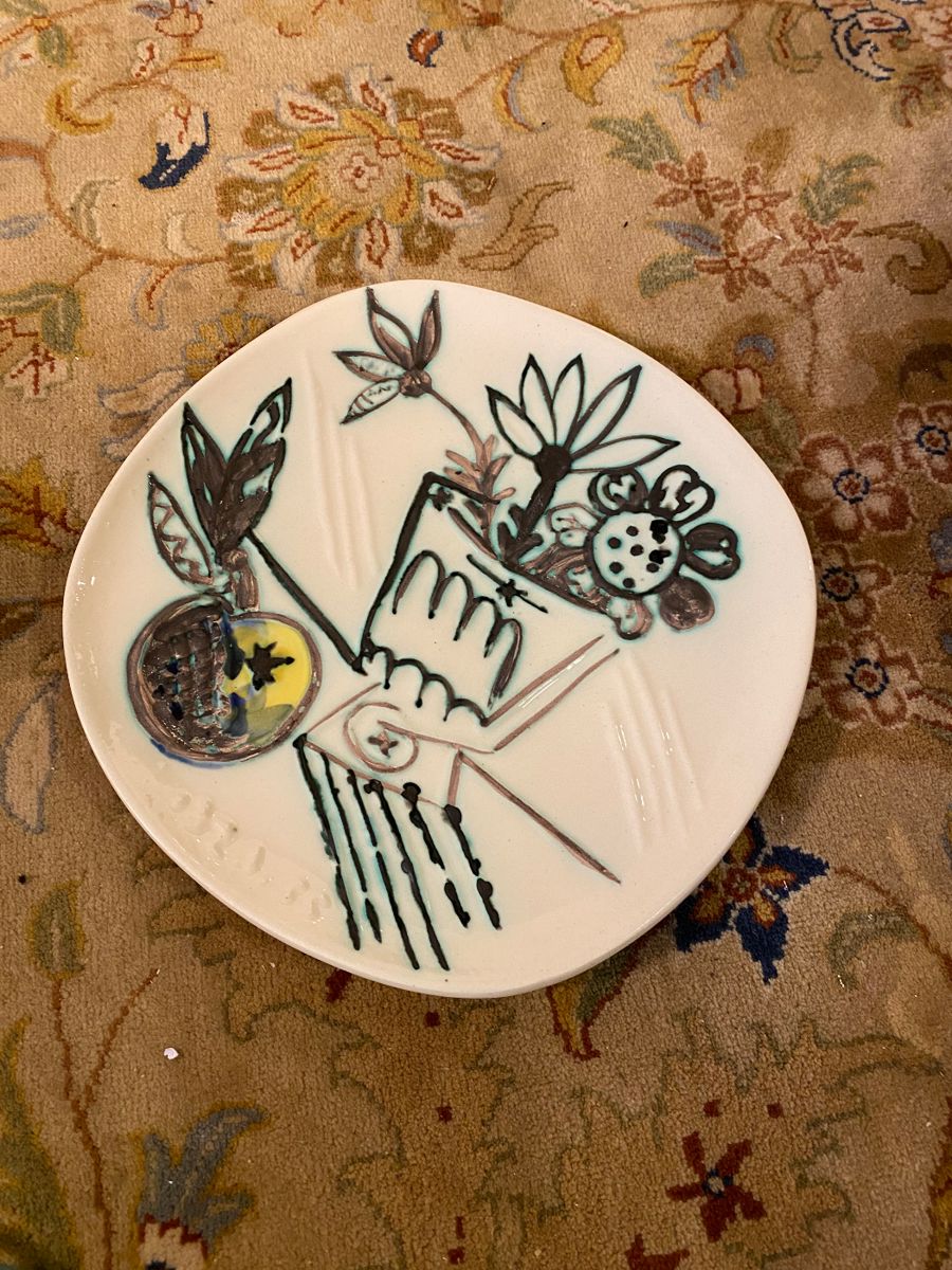 Pablo Picasso plate