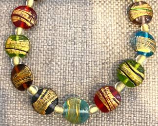 Murano glass necklace