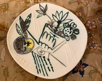 Pablo Picasso plate