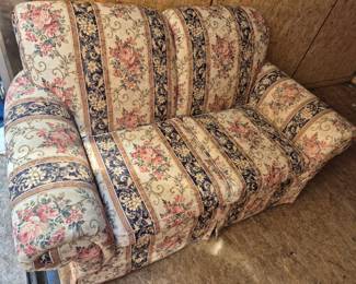 Floral Bassett love seat