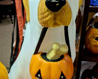 Lighted Golden Retriever 30" blow mold