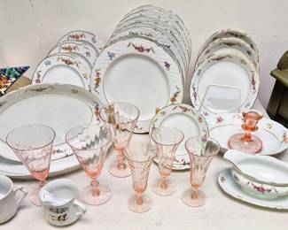 Much china. 25 pcs. "Bavaria Schumann Germany" set