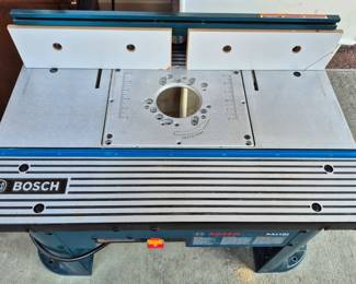 2 tables of tools!! Bosch