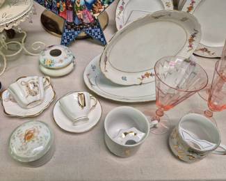 Cups and saucers