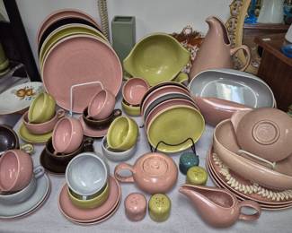 MCM dinnerware. Russell Wright "American Modern"
