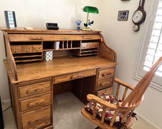 Oak desk