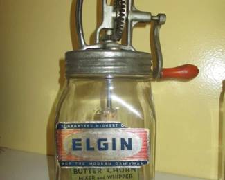 Vintage Elgin Butter Churn
