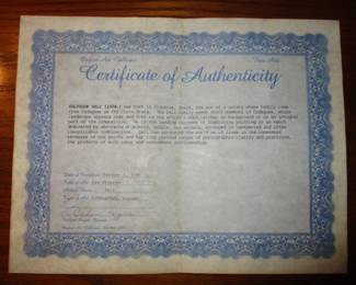 Salvador Dali "Les Hippies" Signed Lithograph