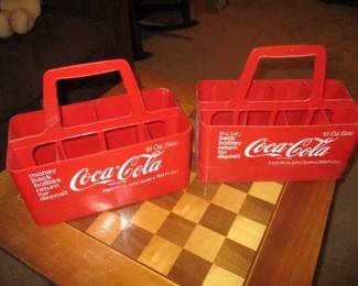 Vintage Coca Cola Bottle Carriers 