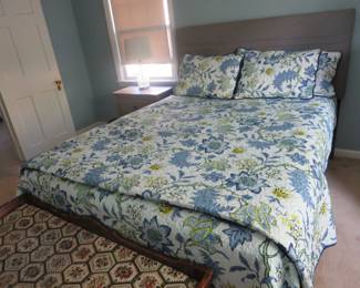 Queen Size Bed Frame & Mattress Set