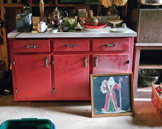 Cabinets & shelving not attached will be for sale