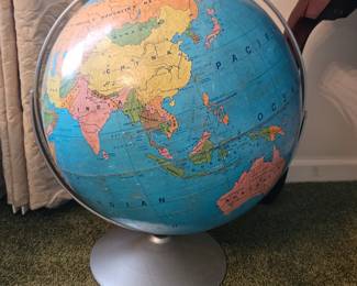 Vintage globe