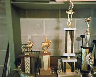 Vintage trophies from 60s & 70s