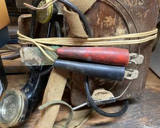 VTG TELEPHONE LINEMAN'S TEST SET, KNOWN AS A "BUTT SET".
