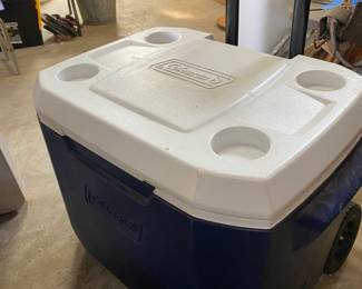 COLEMAN COOLER (2-OTHER SMALLER ONES)