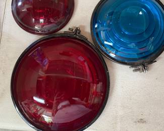 LENS FROM RAILROAD LANTERNS