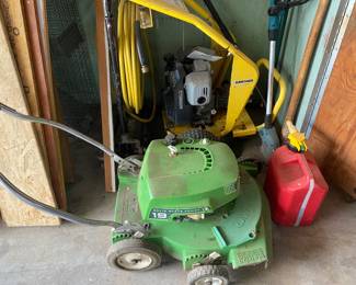 LAWNBOY MOWER, COMES WITH GAS CAN & SOME ACCESSORIES