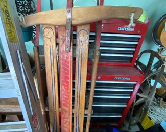 VTG FLEXIBLE FLYER SLED, A CHAMPION MASTER MODEL