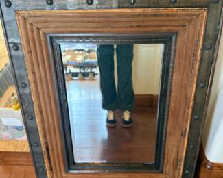 Great rustic mirror 