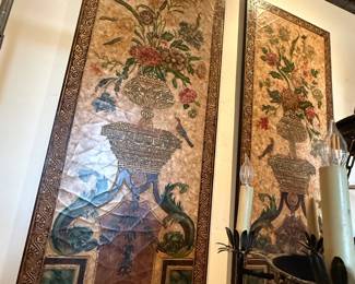 Wood panel art