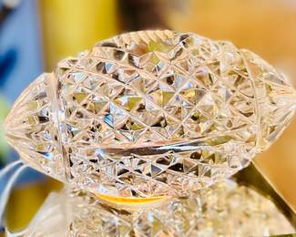 Waterford Crystal Limited Edition Jacksonville Jaguars Paperweight #25/1000