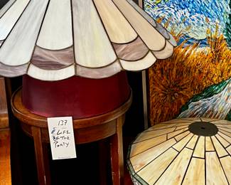 Tiffany-style shades 